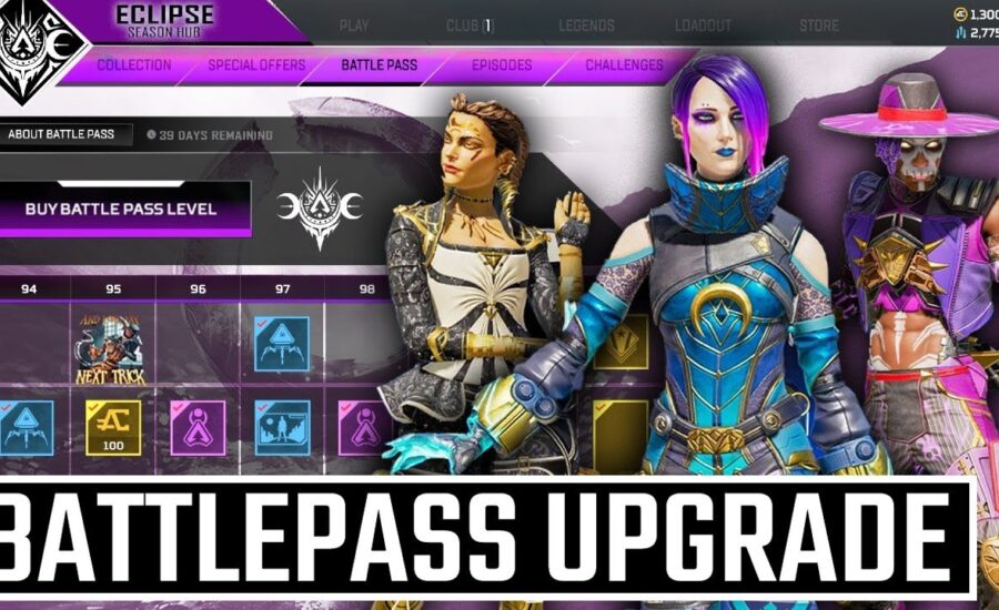 Apex Legends New Season 15 Battlepass Upgrade