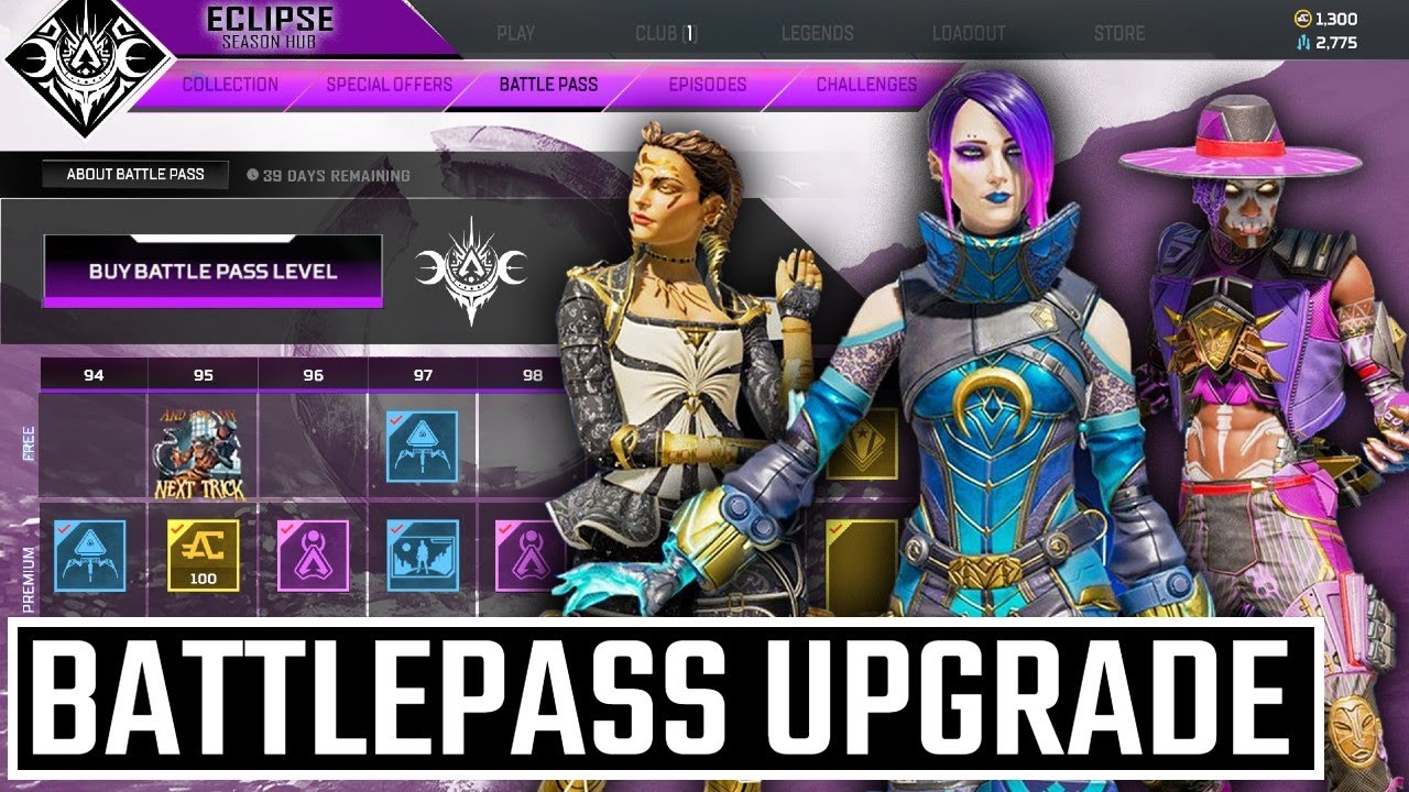 Apex Legends New Season 15 Battlepass Upgrade