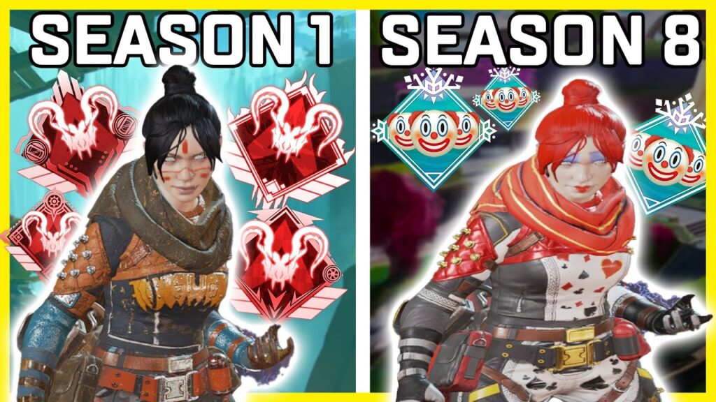 Apex Legends Wraith's Massive Changes From Season 1 to Season 8 Recapped! #shorts