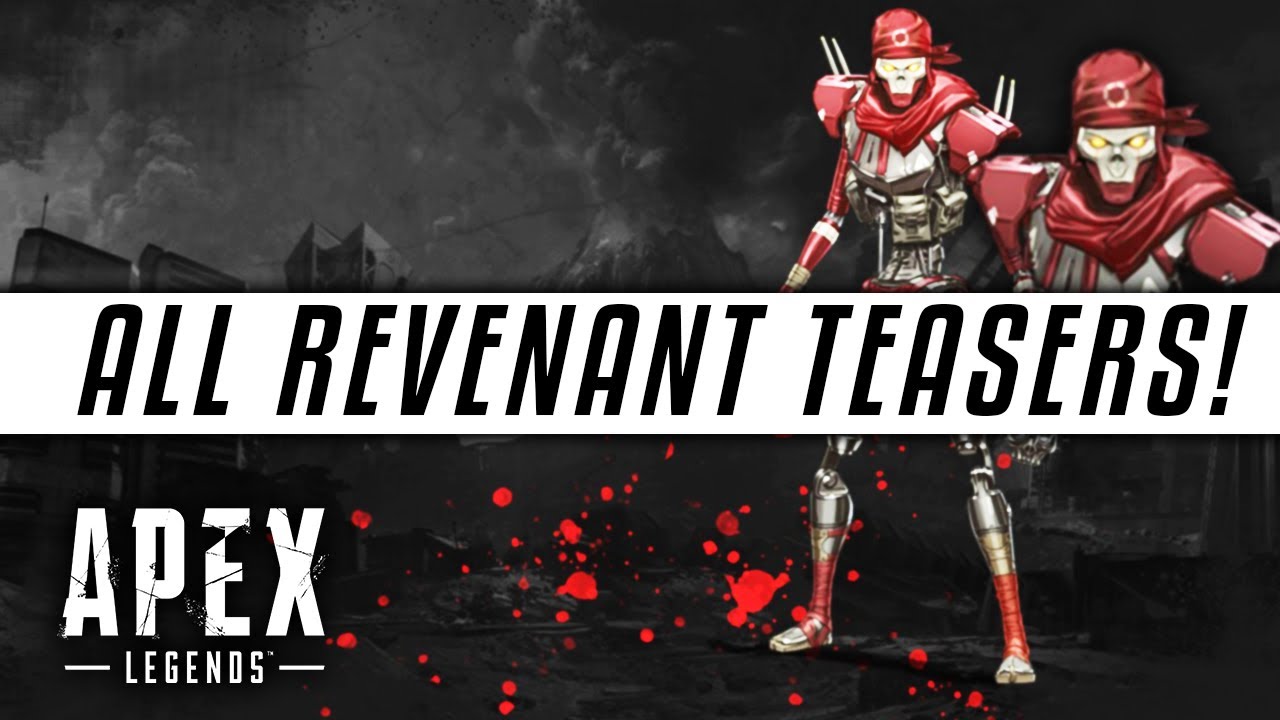 Apex Legends | ALL NEW REVENANT TEASERS!! (Revenant Abilities, Season 4 Lore + More!)