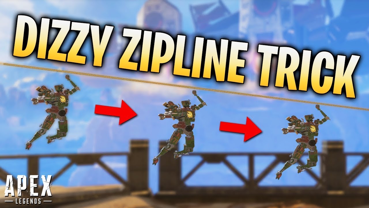 Apex Legends Dizzy's Zipline Trick Tutorial (Advanced Movement Guide)