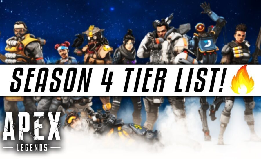Apex Legends | THE ULTIMATE CHARACTER TIER LIST! - Ranking Every Legend In Season 4!