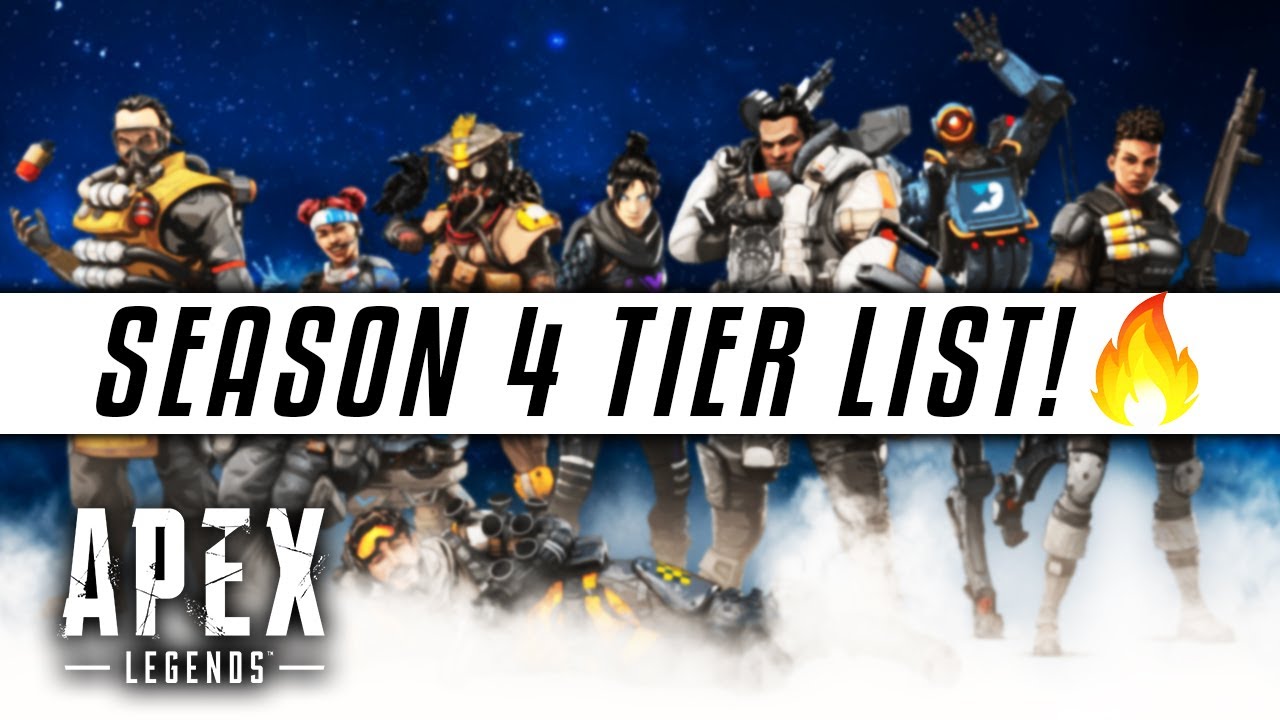 Apex Legends | THE ULTIMATE CHARACTER TIER LIST! - Ranking Every Legend In Season 4!