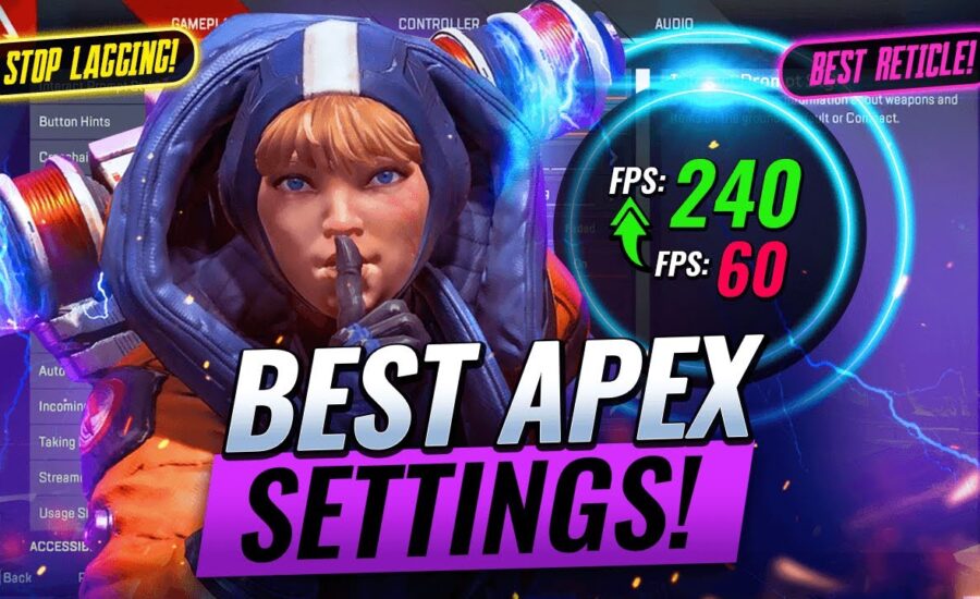 BEST APEX LEGENDS SETTINGS! SEASON 11 (Apex Legends FPS BOOST & Visibility Settings You MUST Change)