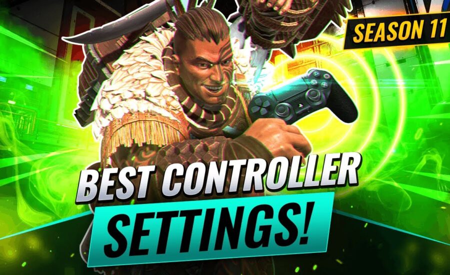 BEST CONTROLLER ALC SETTINGS SEASON 11! (Apex Legends Console & Controller Settings Guide)