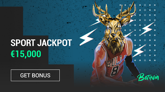 Betinia Sport Jackpot €15,000