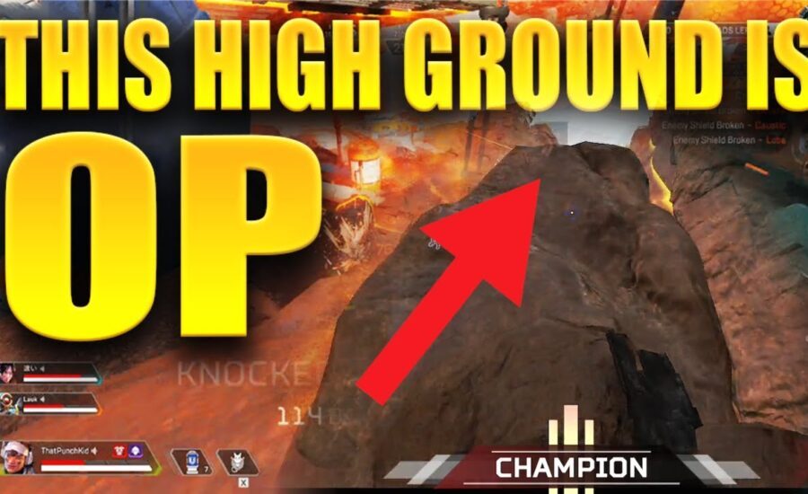 Crazy spot in Kings Canyon | Apex Legends