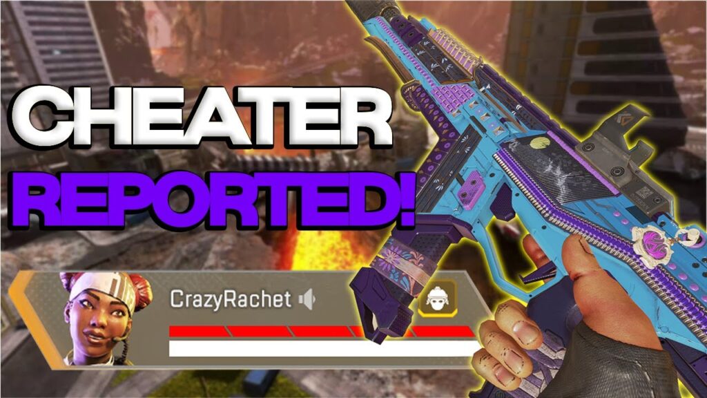 CrazyRachet Reported For HACKING! (Apex Legends)