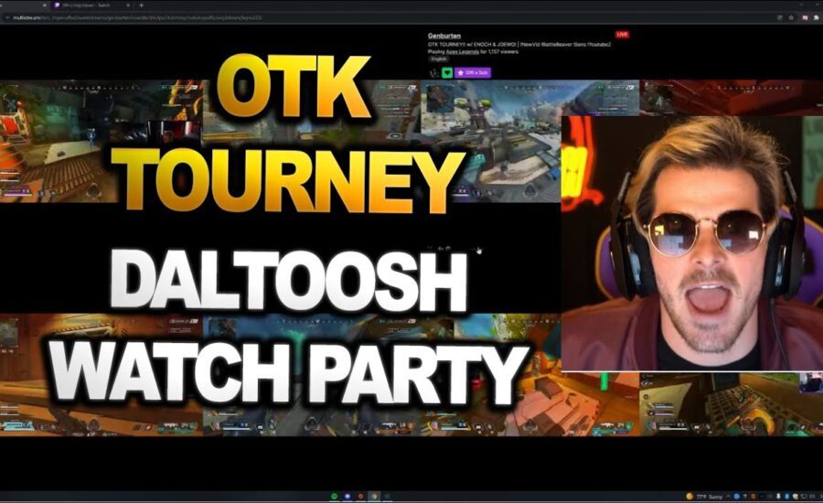 DALTOOSH  $50k OTK Tourney WATCH PARTY  |  ( apex legends )