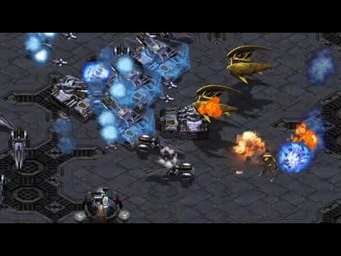 EPIC 1440p! Scan (T) v Shuttle (P) on Circuit Breakers - StarCraft - Brood War REMASTERED