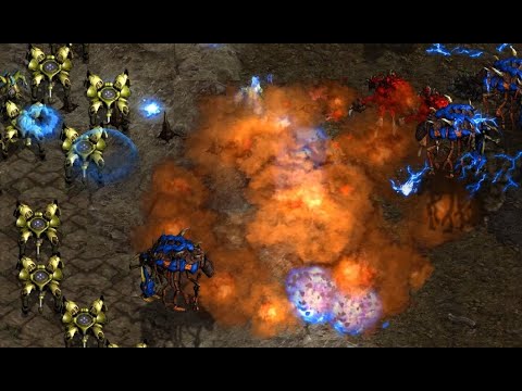 EPIC - Britney (P) vs Terror (Z) on Heartbreak Ridge - StarCraft - Brood War REMASTERED