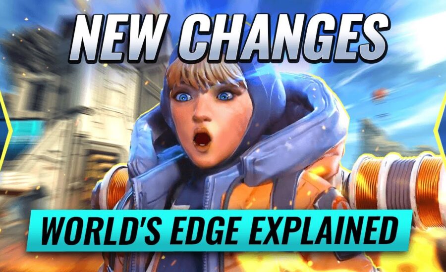 EVERYTHING TO KNOW ABOUT WORLD'S EDGE IN SEASON 10 (Apex Legends Worlds Edge Changes Season 10)