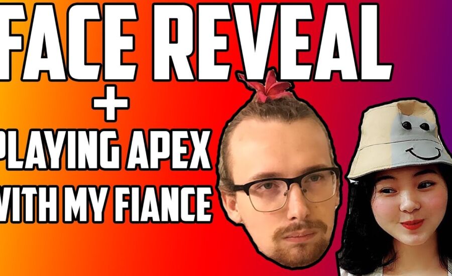 FACE REVEAL + My Wife Plays Apex Legends With Me + 2 Players One PC Challenge!