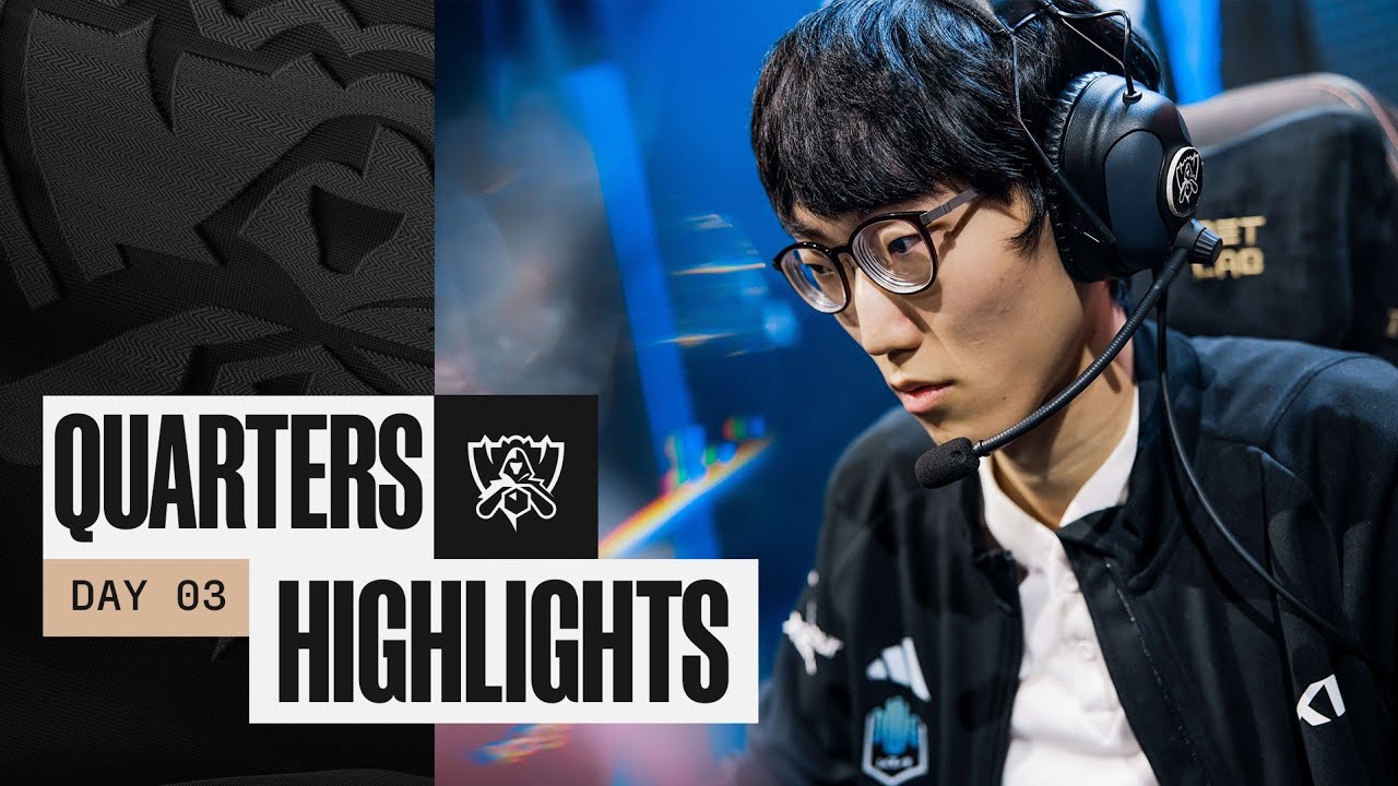 FULL DAY HIGHLIGHTS | Quarterfinals Day 3 | Worlds 2022