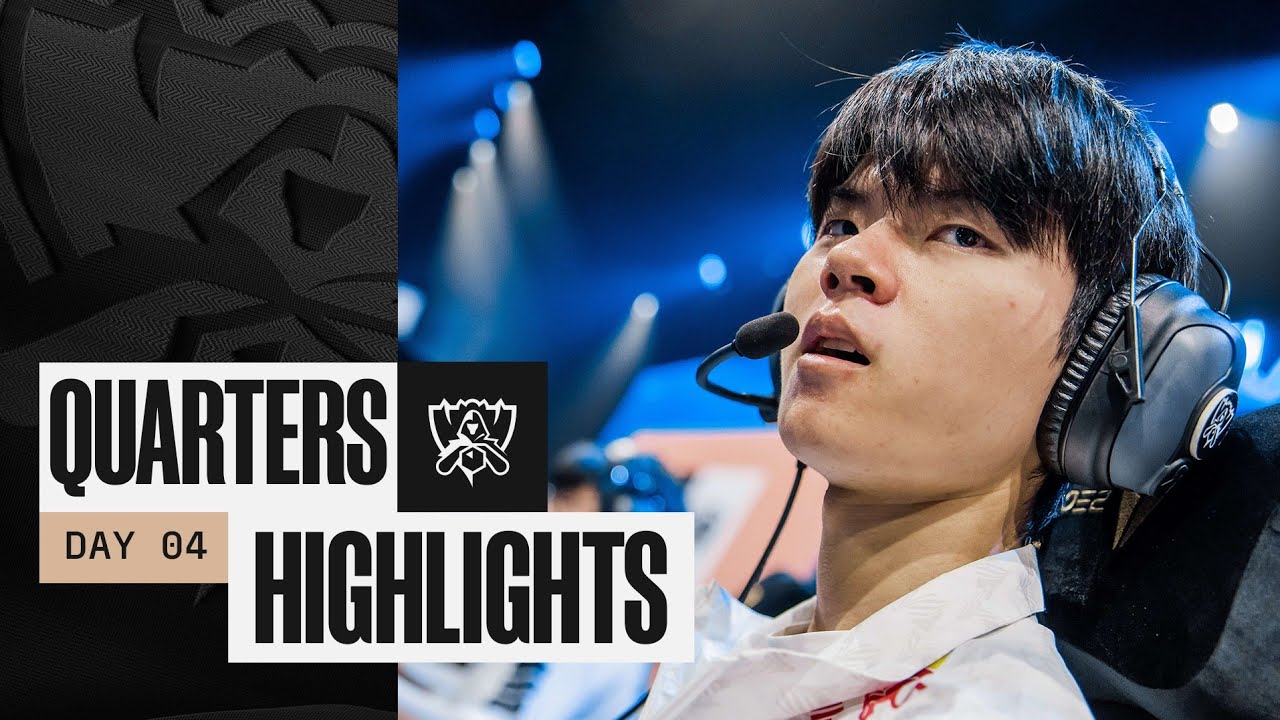 FULL DAY HIGHLIGHTS | Quarterfinals Day 4 | Worlds 2022