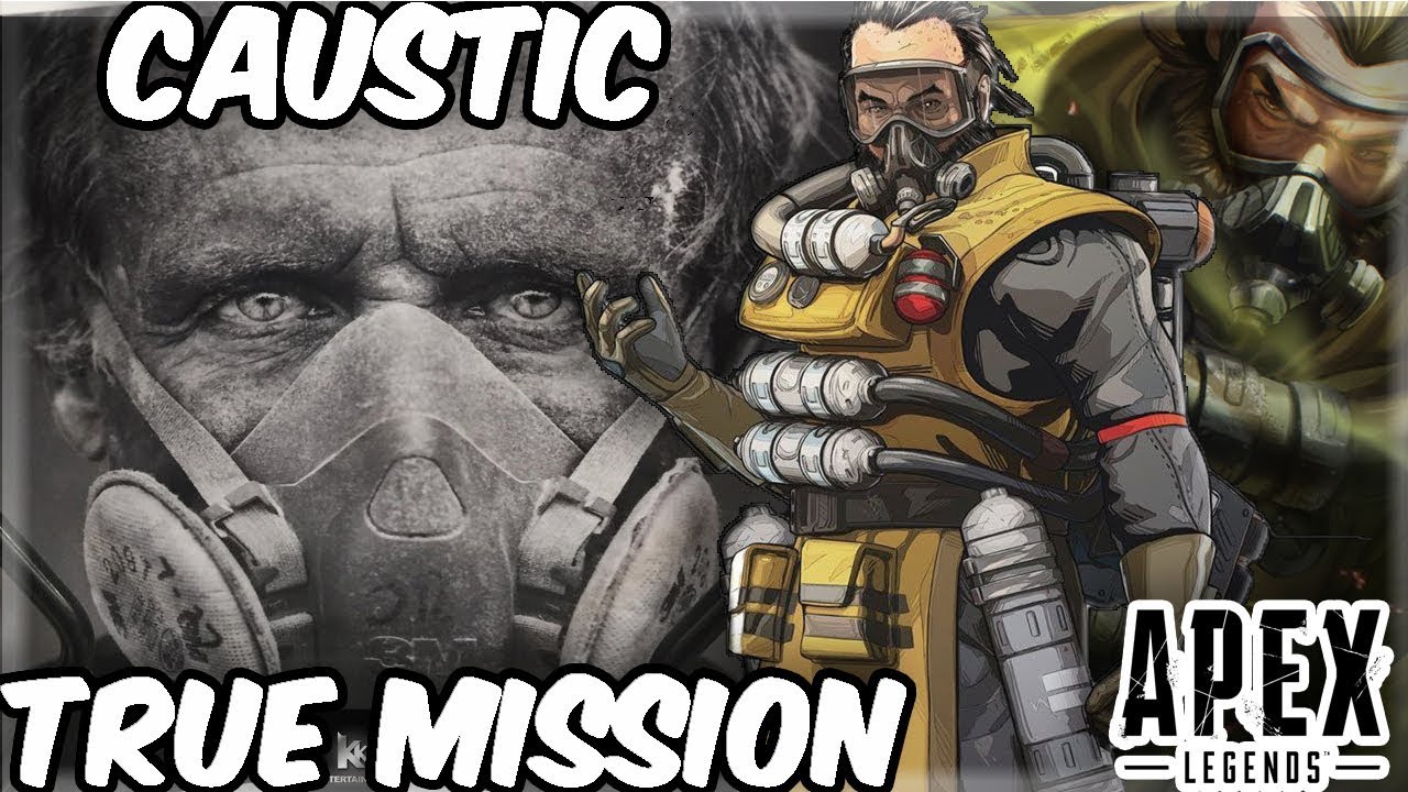 Finding the cure for Death: Caustic secret mission APEX LEGENDS THEORY