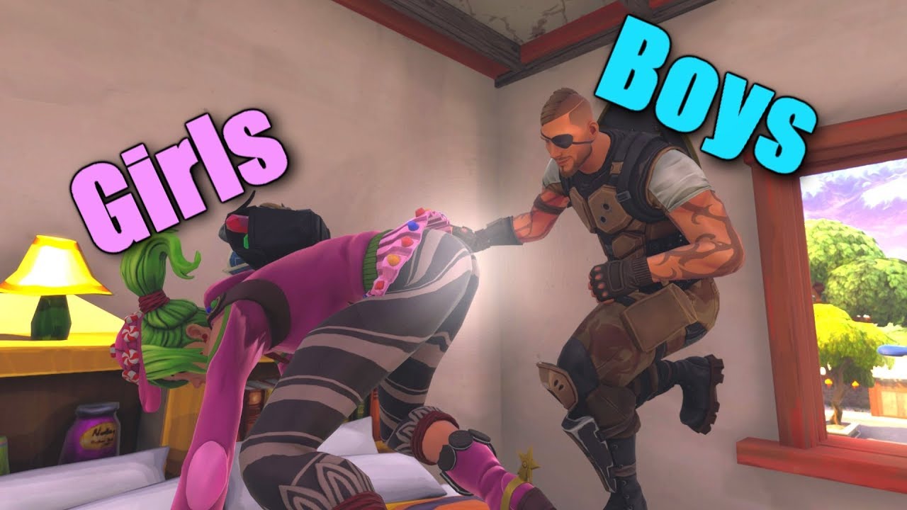 Fortnite - Girls vs Boys