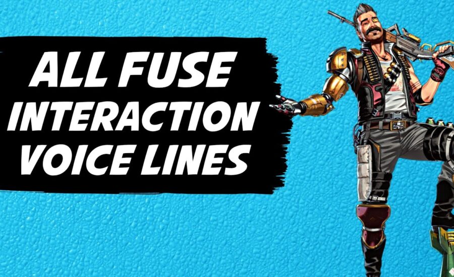 Fuse All Interaction Voice Lines | Apex Legends