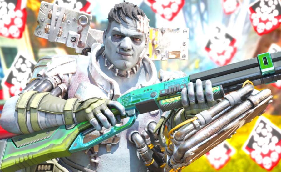 Gibraltar 23 KILLS 5k Damage SOLO - Apex Legends Gameplay