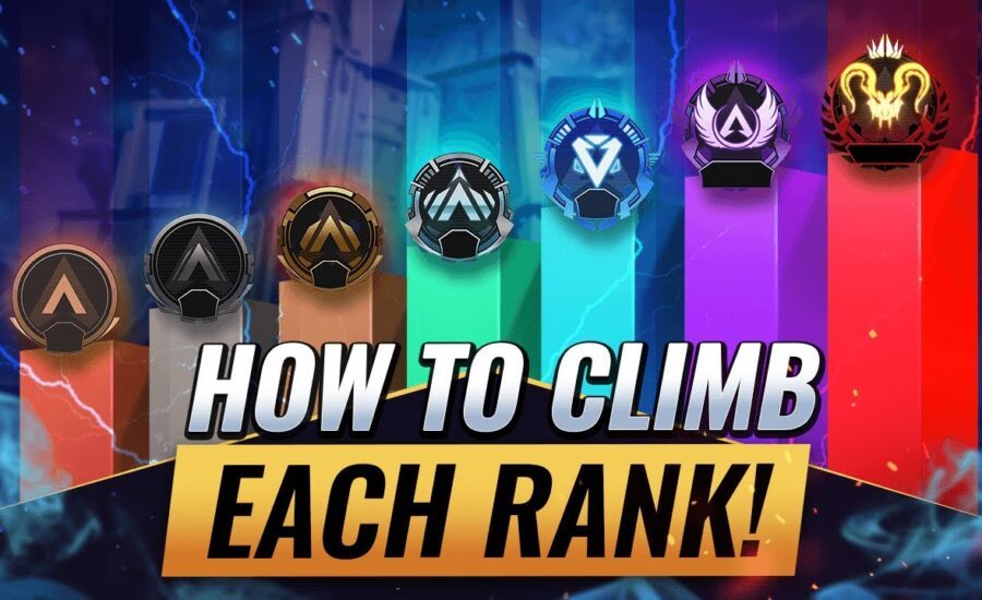 HOW TO CLIMB EACH RANK & ESCAPE YOUR ELO! (Apex Legends Tips & Tricks to Climb Every Rank!)