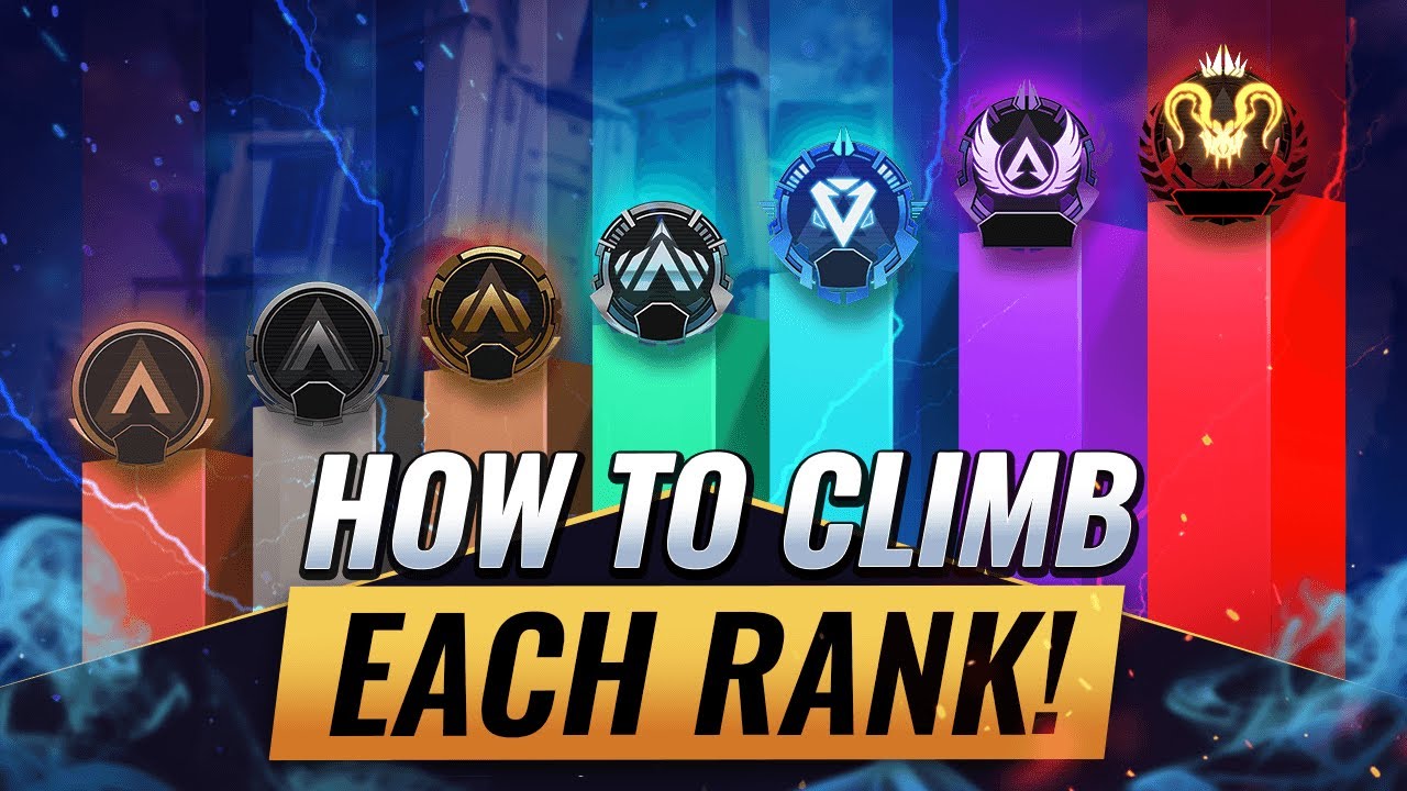 HOW TO CLIMB EACH RANK & ESCAPE YOUR ELO! (Apex Legends Tips & Tricks to Climb Every Rank!)