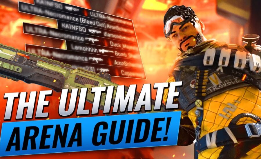 HOW TO RANK UP IN ARENAS! (Apex Legends Arena Guide - Best Arena Weapons)