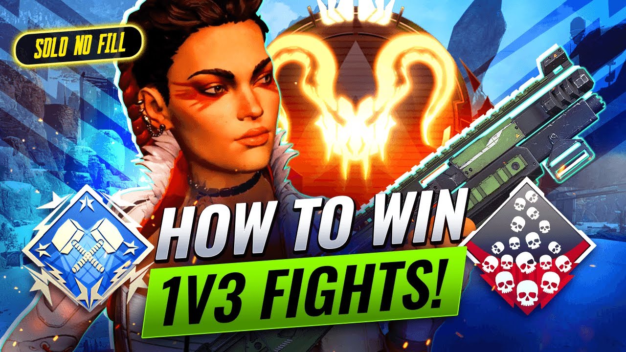 HOW TO WIN 1V3 FIGHTS CONSISTENTLY! (Apex Legends Tips and Tricks Pros Use to Win Outnumbered)