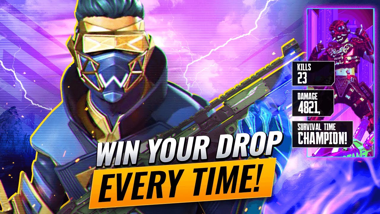 HOW TO WIN HOT DROPS! (Apex Legends Guide to Winning Drops Off Spawn & Getting More Kills)