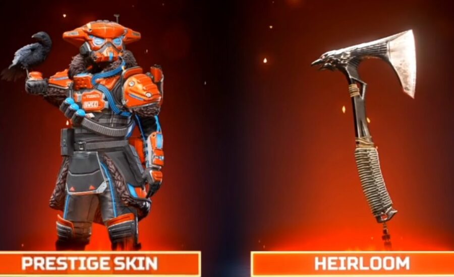 I FINALLY UNLOCKED BLOODHOUND'S PRESTIGE SKIN to go with their HEIRLOOM in apex legends