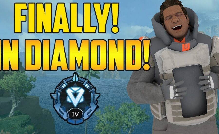 I Finally Got Diamond! My Last Win In Platinum Before Ranking Up! - Apex Legends Gameplay