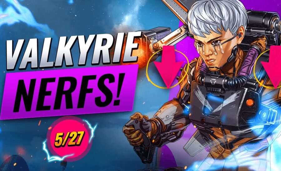 INCOMING Valkyrie NERFS!! (Apex Legends Update) #shorts