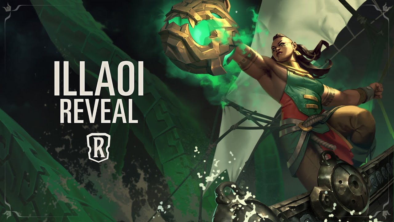 Illaoi Reveal | New Champion - Legends of Runeterra