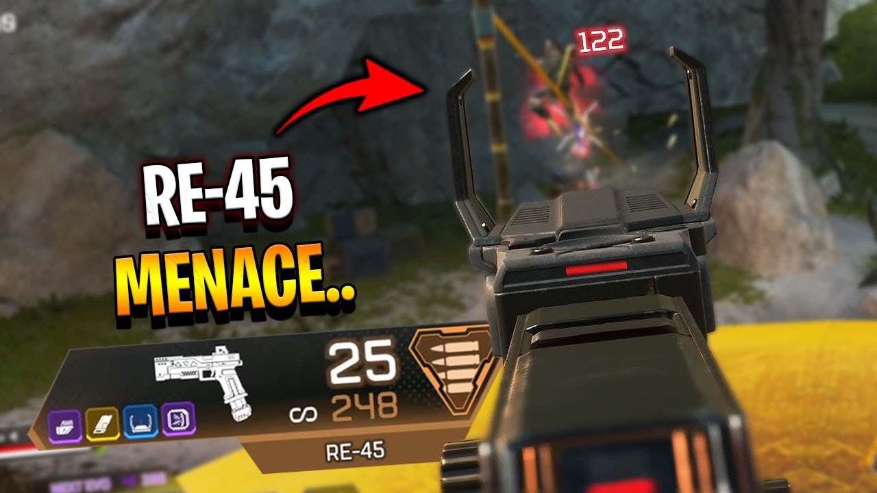 I've NEVER used the RE-45 like this before.. (it actually works) - Apex Legends