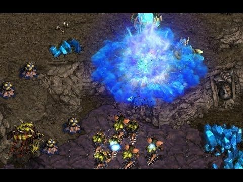 Jaedong (Z) v Rain (P) on Central Plains - StarCraft  - Brood War REMASTERED