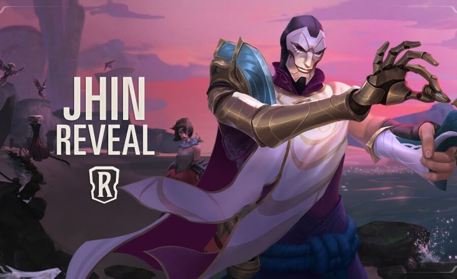 Jhin Reveal | New Champion - Legends of Runeterra