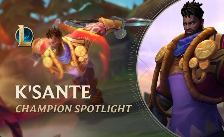 K’Sante Champion Spotlight | Gameplay - League of Legends