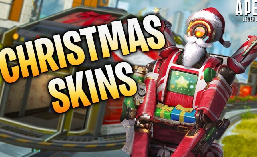 *LEAKED* Christmas Skins + Map Changes (Apex Legends Christmas Event)
