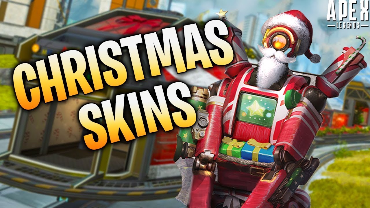*LEAKED* Christmas Skins + Map Changes (Apex Legends Christmas Event)