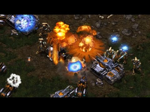 Light (T) vs Snow (P) on Neo Sylphid - StarCraft - Brood War REMASTERED