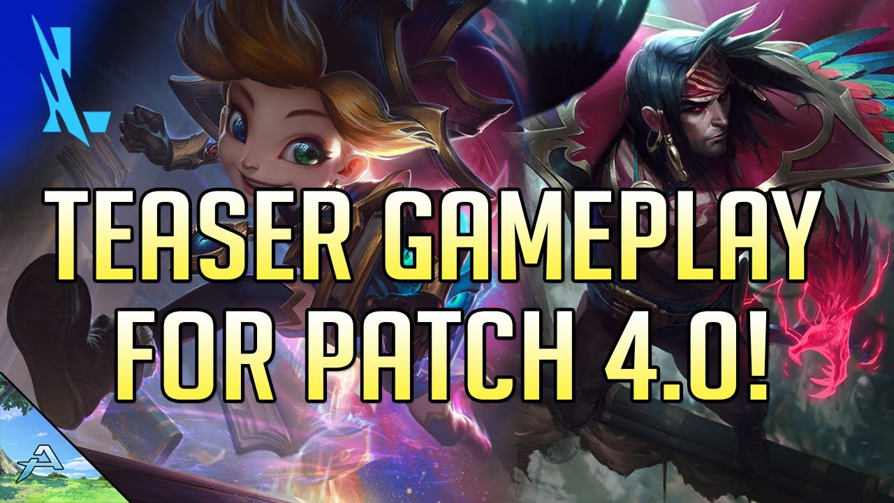 [Lol Wild Rift] New Patch 4.0 Champ Gameplay Teasers!