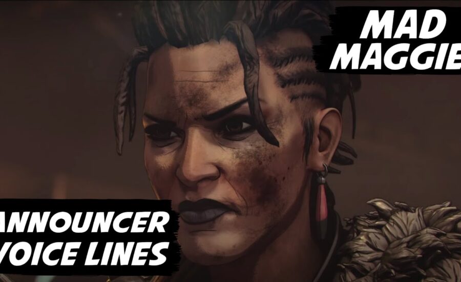 Mad Maggie Announcer Voice lines - Apex Legends