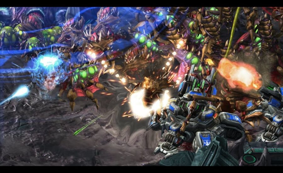 Maru (T) vs Rogue (Z) on Deathaura - StarCraft 2 - 2021