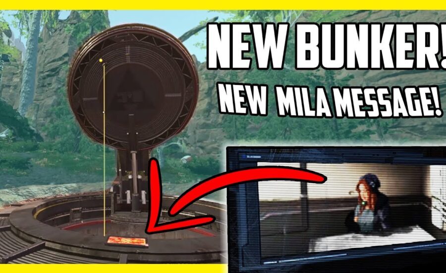 Mila's 2nd Message to Crypto In The Newly Opened Artillery Bunker - Apex Legends