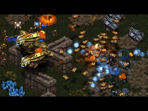 Mong (T) v Shuttle (P) on Fighting Spirit - StarCraft  - Brood War