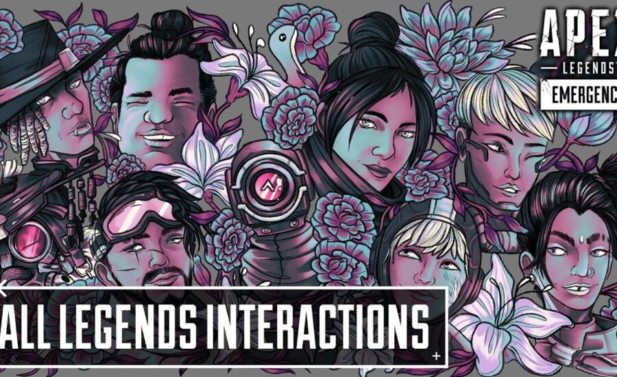 NEW All Legends Interaction with MURALS in Big Maude - Apex Legends