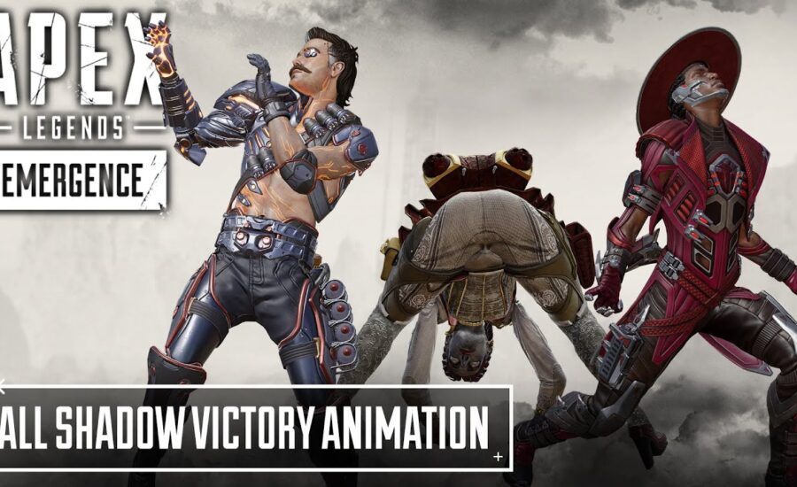 NEW All Legends Shadow Victory Animations - Apex Legends