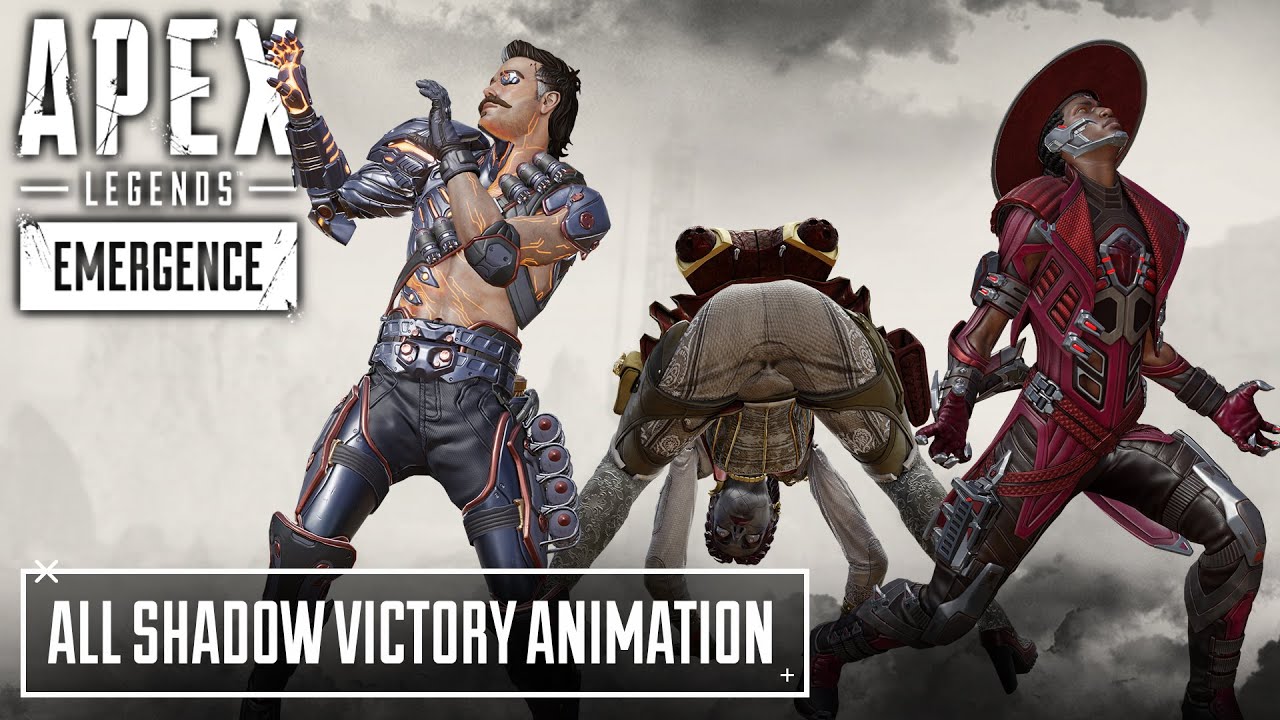 NEW All Legends Shadow Victory Animations - Apex Legends