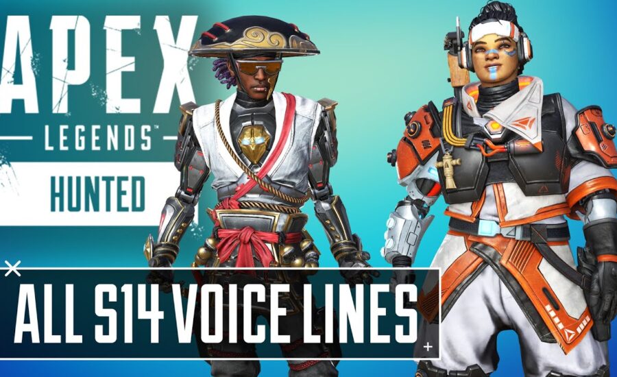NEW Apex Season 14 All Interaction Voice Lines - Apex Legends