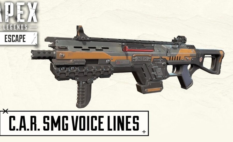 NEW C.A.R. SMG Voice Lines - Apex Legends