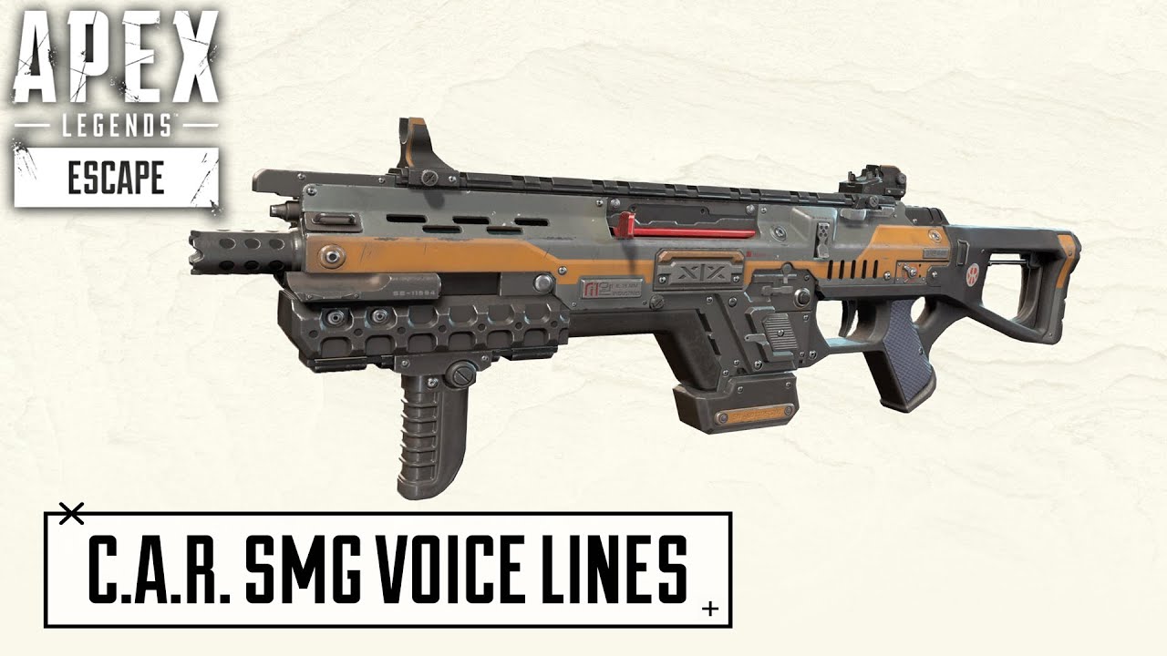 NEW C.A.R. SMG Voice Lines - Apex Legends